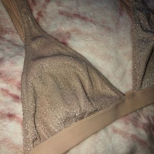 Pastel Pink Sparkly Shimmery Bralette